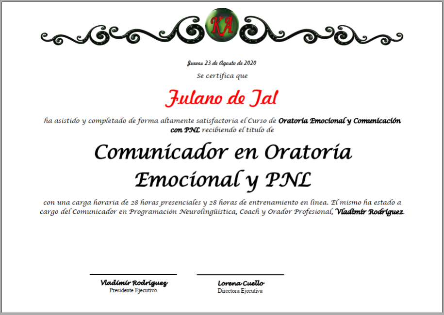 Certificación en Oratoria emocional con PNL - Imagen 2